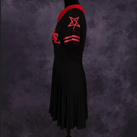 Killstar Dead City Skater Dress - Picture 6 of 9